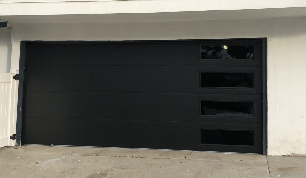 Modern Flushed Black with Tinted Windows