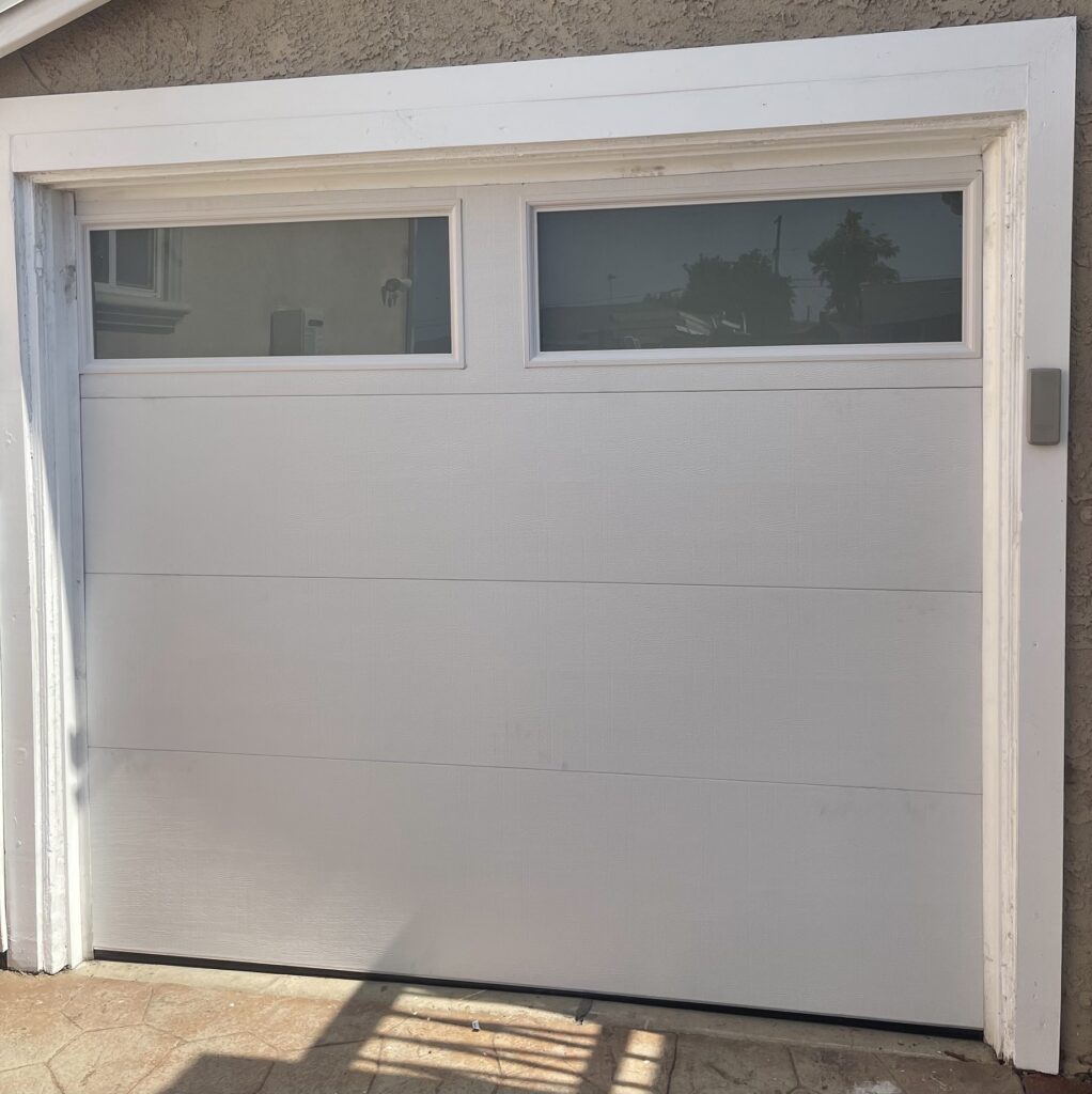 Modern Flushed with Frosted Windows