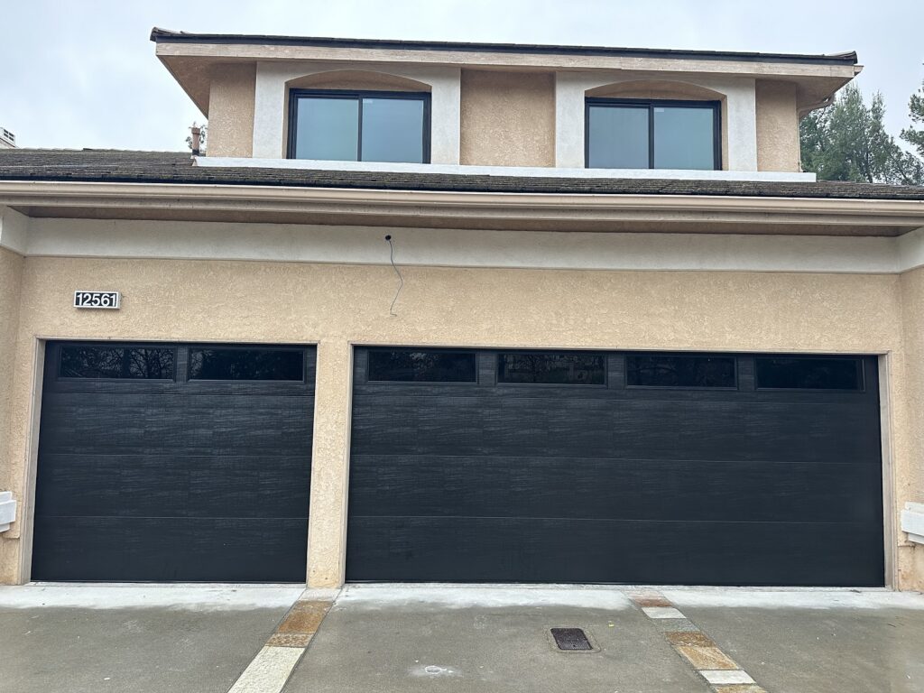 Modern Flushed Black with Tinted Windows